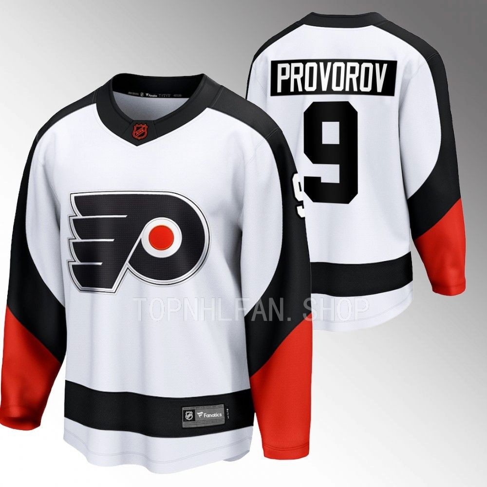 Ivan Provorov Flyers Special Edition 2.0 White Jersey Breakaway