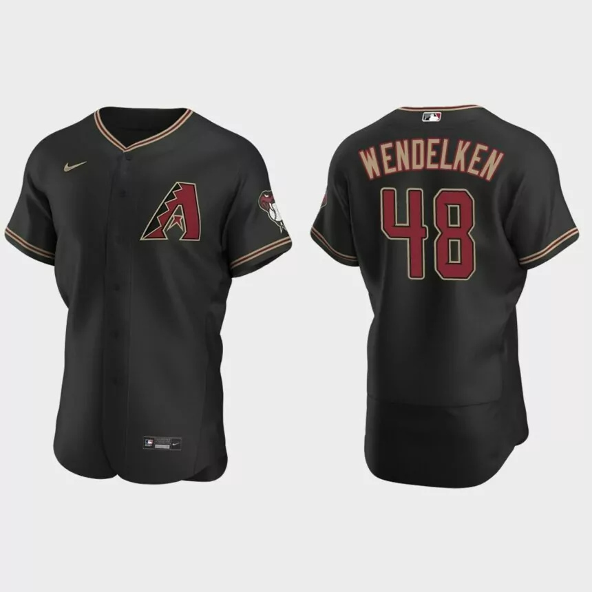 J.B. Wendelken Arizona Diamondbacks Authentic Alternate Jersey – Black.jpg