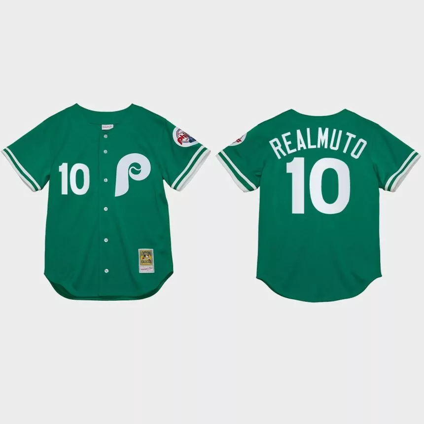 J.T. Realmuto Philadelphia Phillies St. Patrick’s Day Jersey – Green