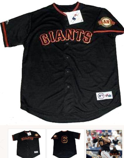 J.T. SNOW San Francisco Giants 2001 Majestic Throwback Baseball Jersey