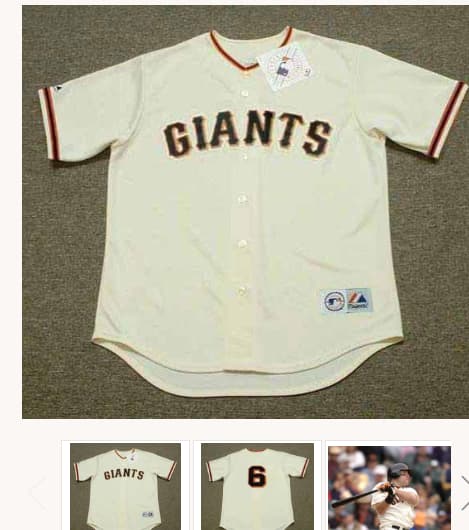 J.T. SNOW San Francisco Giants 2002 Home Majestic Throwback Baseball Jersey