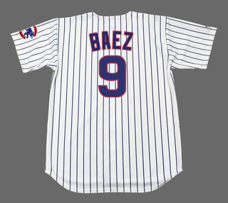 JAVIER BAEZ Chicago Cubs Majestic Home Baseball Jersey