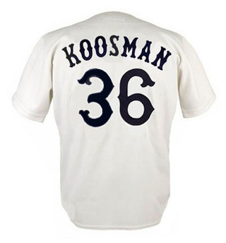 JERRY KOOSMAN Chicago White Sox 1981 Home Majestic Throwback Baseball Jersey