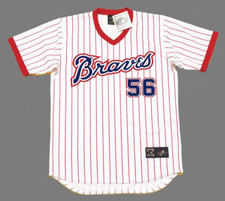 JIM BOUTON Atlanta Braves 1978 Majestic Cooperstown Throwback Baseball Jersey