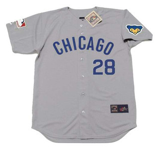 JIM HICKMAN Chicago Cubs 1969 Away Majestic Throwback Baseball Jersey