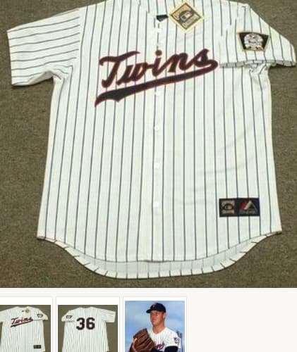 JIM KAAT Minnesota Twins 1969 Majestic Cooperstown Throwback Home Baseball Jersey