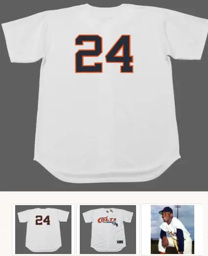 JIMMY WYNN Houston Colt .45's 1964 Home Majestic Baseball Throwback Jersey