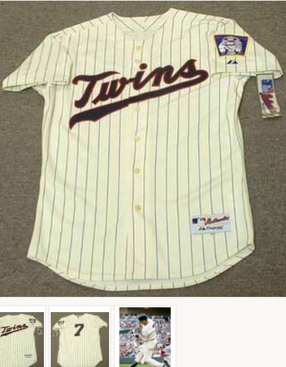 JOE MAUER Minnesota Twins 2012 Majestic Authentic Home Baseball Jersey