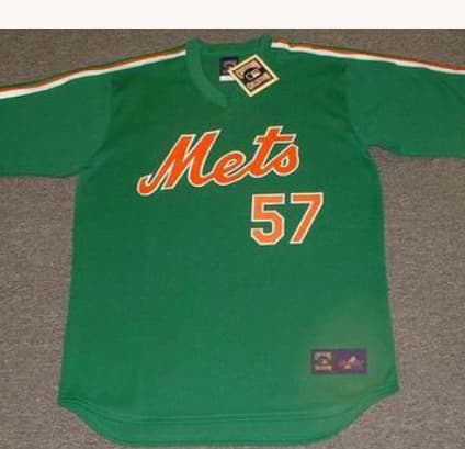 JOHAN SANTANA New York Mets 1980's Majestic Cooperstown Throwback     Baseball Jersey