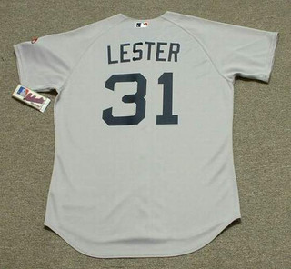 JON LESTER Boston Red Sox 2010 Majestic AUTHENTIC Away Baseball Jersey