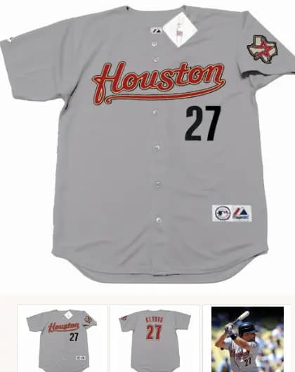JOSE ALTUVE Houston Astros 2012 Majestic Throwback Away Baseball Jersey