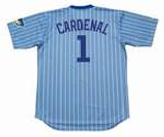 JOSE CARDENAL Chicago Cubs 1970's Majestic Throwback Baseball Jersey