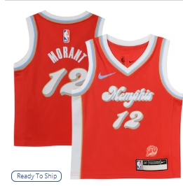 Ja Morant Memphis Grizzlies Nike Toddler 2024-25 Swingman Player Jersey - City Edition - Red