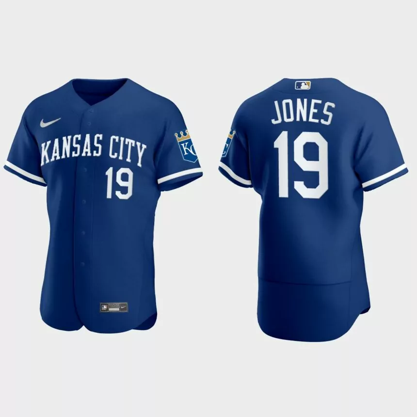 JaCoby Jones Kansas City Royals Authentic Jersey – Royal