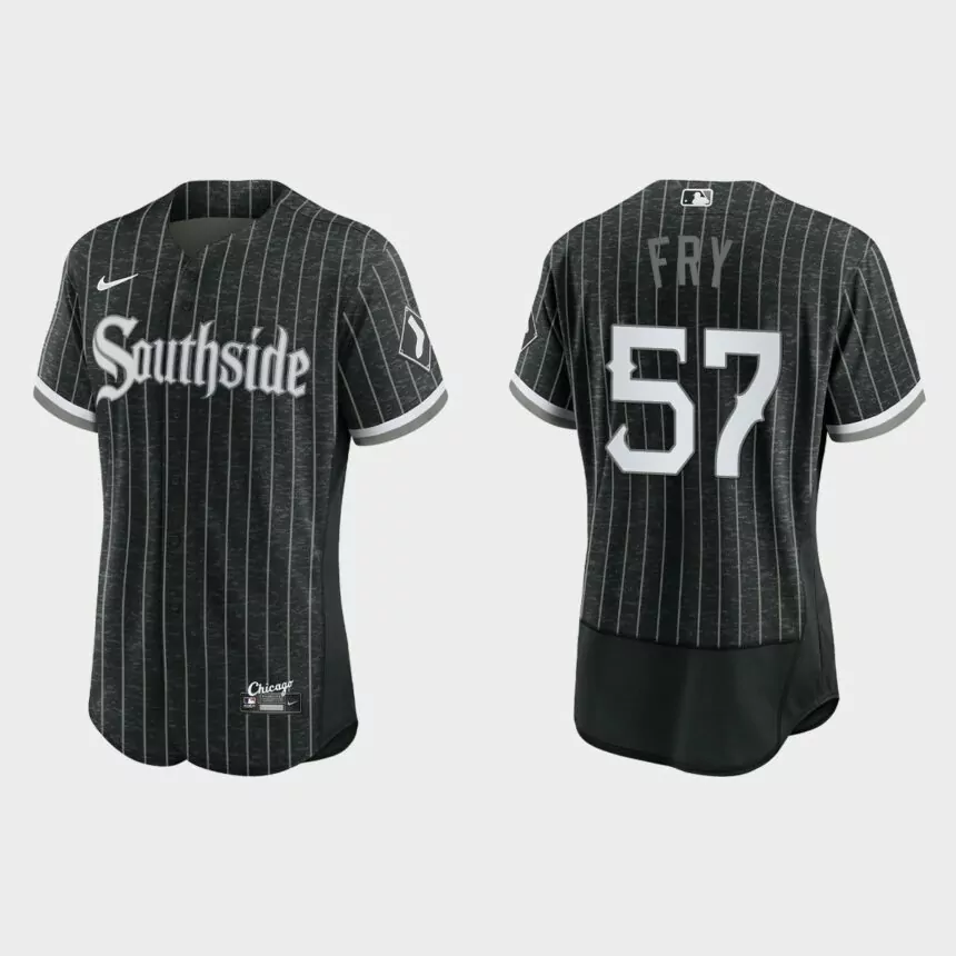 Jace Fry Chicago White Sox 2021 City Connect Authentic Jersey – Black