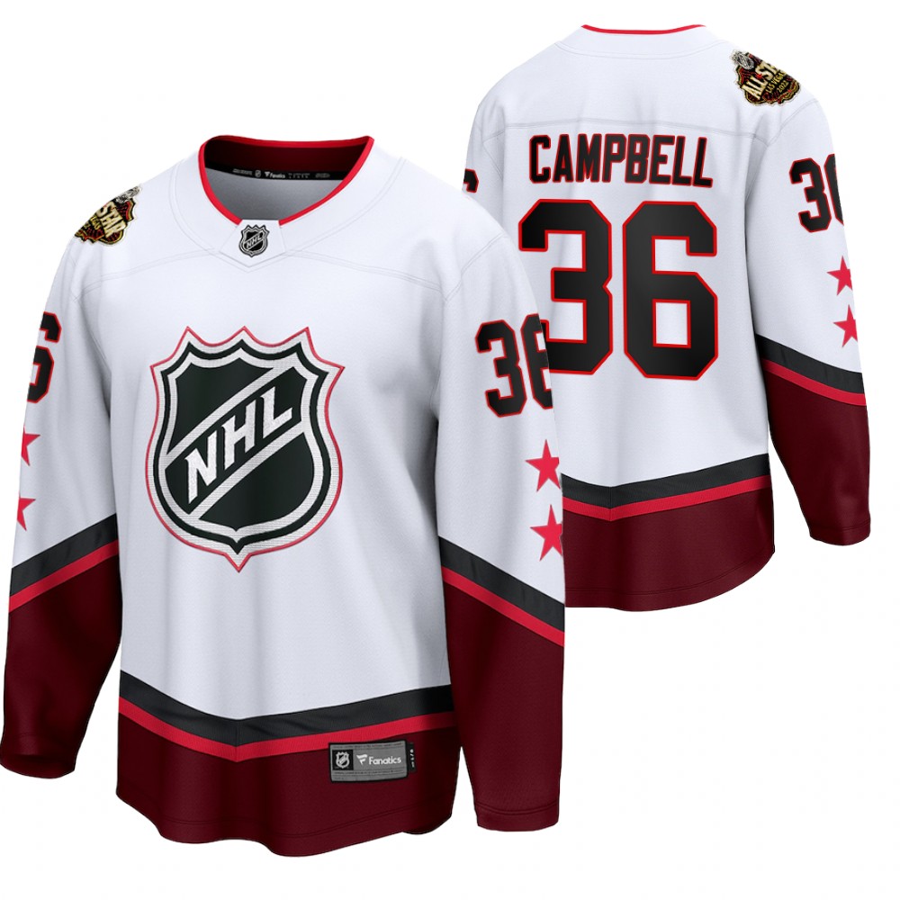 Jack Campbell Jersey Toronto Maple Leafs 2022 All-Star White Eastern Conference