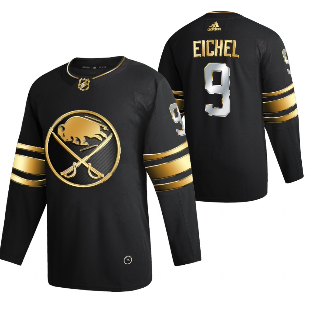 Jack Eichel Buffalo Sabres Black 2021 Golden Edition Jersey Limited Authentic