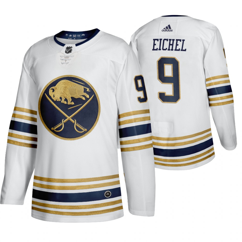 Jack Eichel White 50th Anniversary Men's Third Jersey