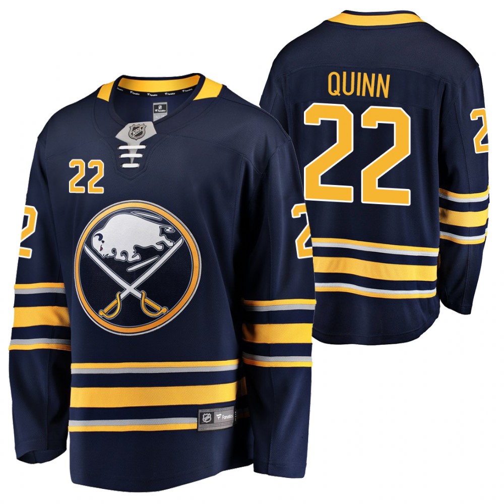 Jack Quinn Buffalo Sabres 2020 NHL Draft Navy Premier Jersey