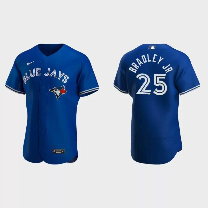 Jackie Bradley Jr. Toronto Blue Jays Authentic Alternate Jersey – Royal