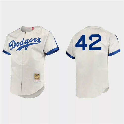 Jackie Robinson Brooklyn Dodgers Cooperstown Authentic Jersey – Gray.jpg