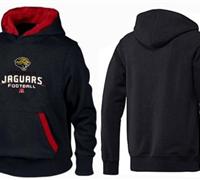 Jacksonville Jaguars Critical Victory Pullover Hoodie Black & Red