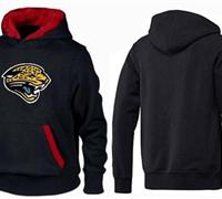 Jacksonville Jaguars Logo Pullover Hoodie Black & Red