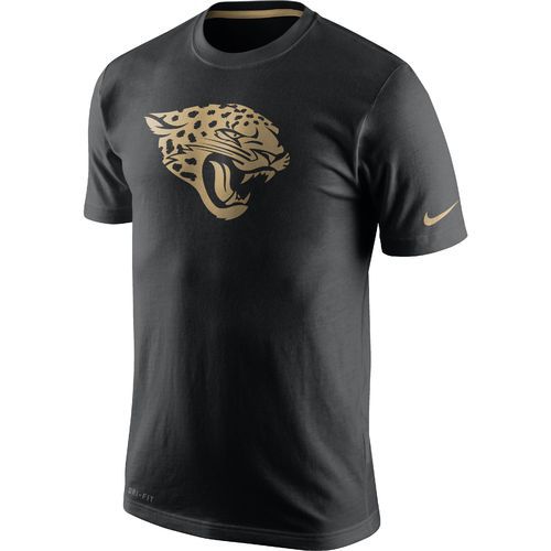 Jacksonville Jaguars Nike Black Championship Drive Gold Collection Performance T-Shirt