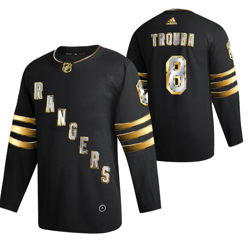 Jacob Trouba New York Rangers Black 2021 Golden Edition Jersey Limited Authentic