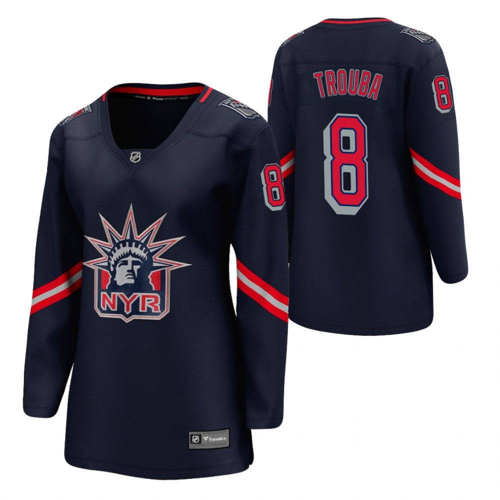 Jacob Trouba New York Rangers Reverse Retro Blue Women's Jersey Special Edition