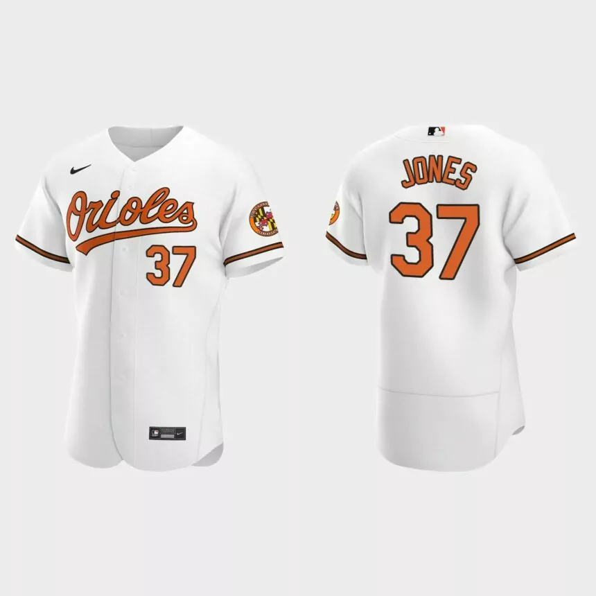 Jahmai Jones Baltimore Orioles Authentic Home Jersey – White