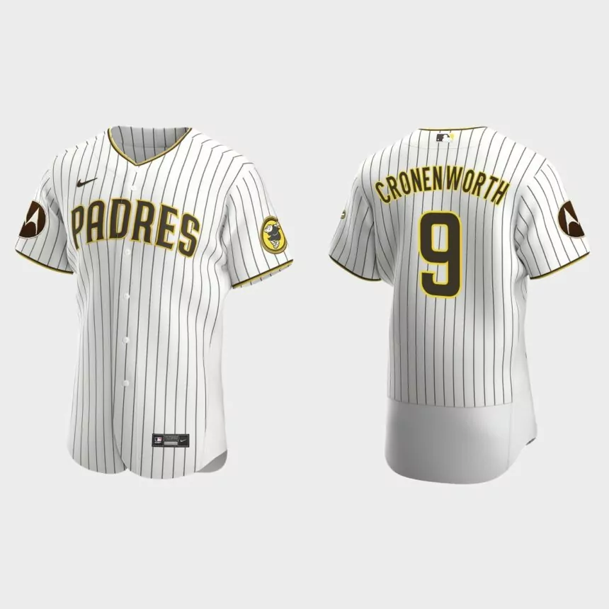 Jake Cronenworth San Diego Padres 2023 Motorola Patch Authentic Jersey – White