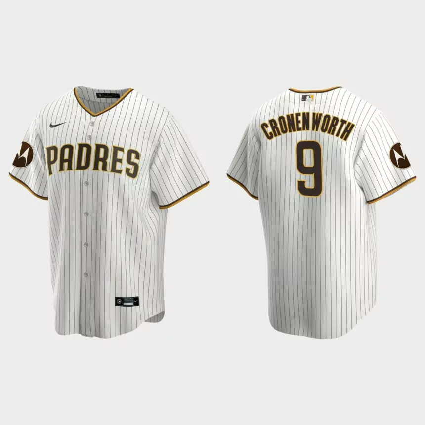 Jake Cronenworth San Diego Padres 2023 Motorola Patch Replica Jersey – White