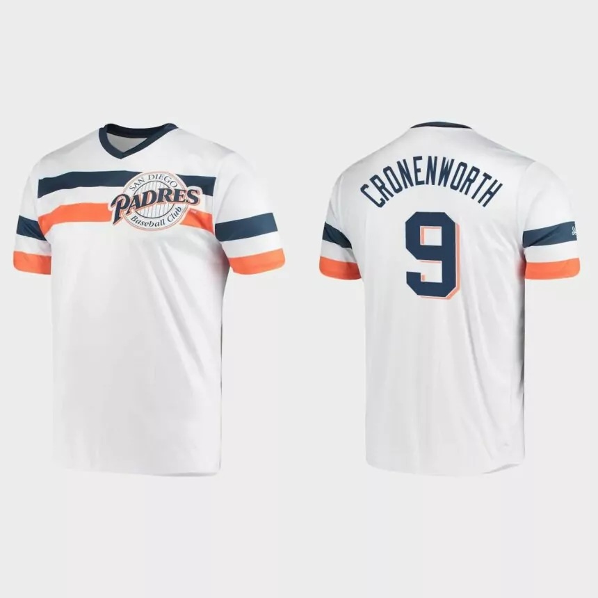 Jake Cronenworth San Diego Padres Cooperstown Collection V-Neck Jersey – White