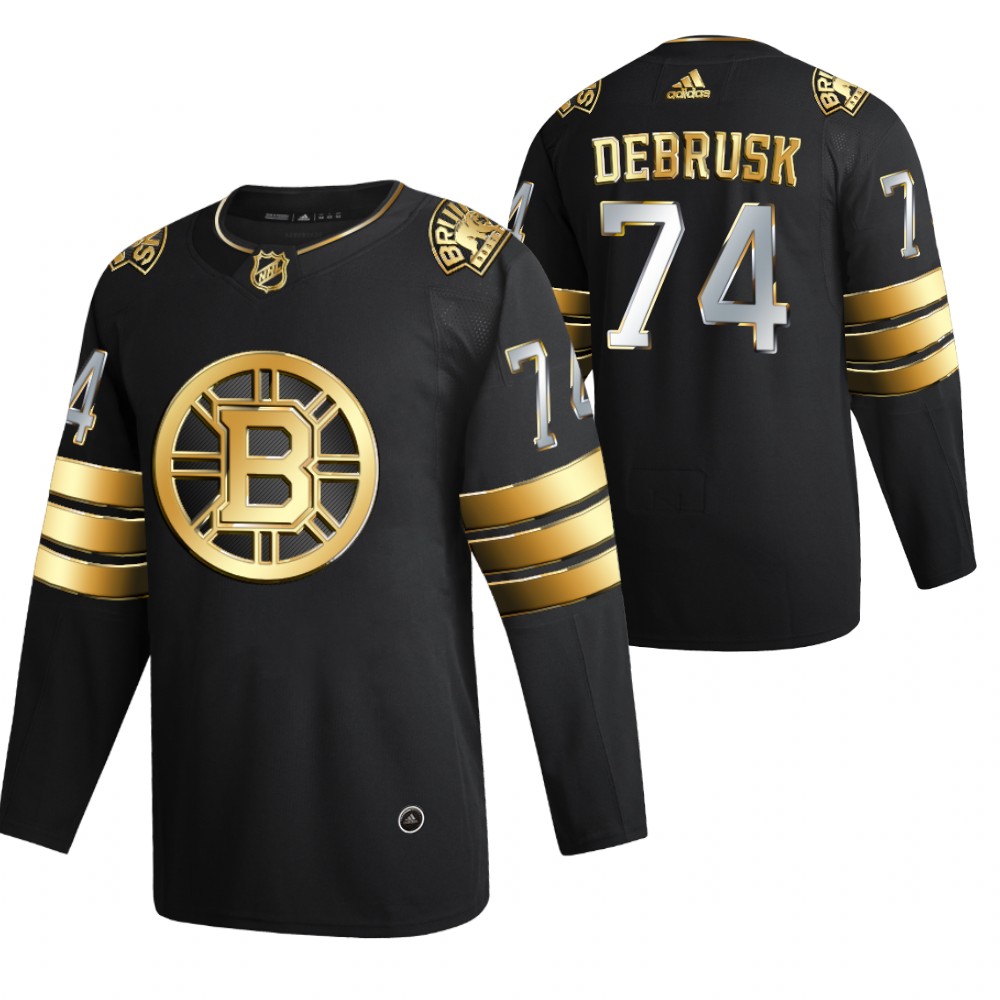 Jake Debrusk Boston Bruins Black 2021 Golden Edition Jersey Limited Authentic