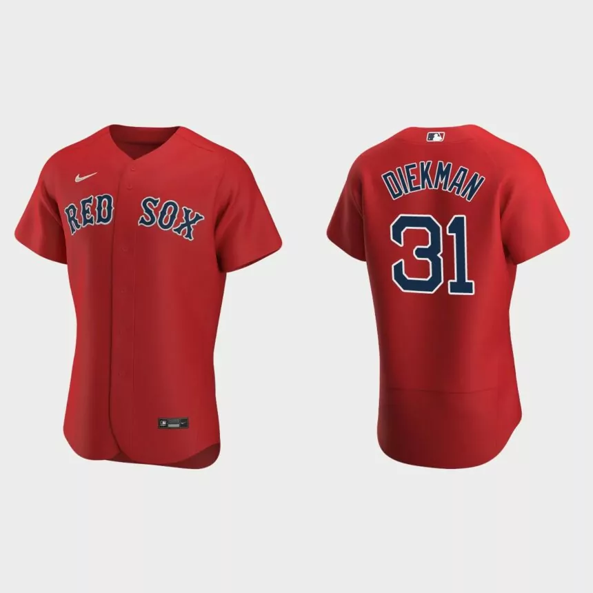 Jake Diekman Boston Red Sox Authentic Alternate Jersey – Red