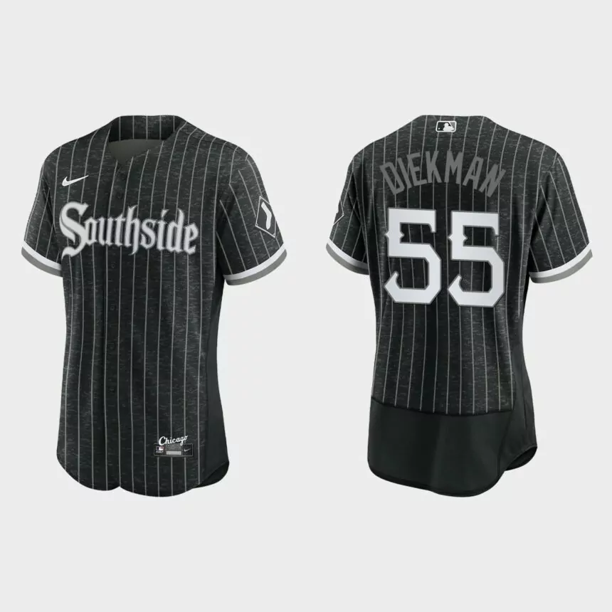 Jake Diekman Chicago White Sox City Connect Authentic Jersey – Black