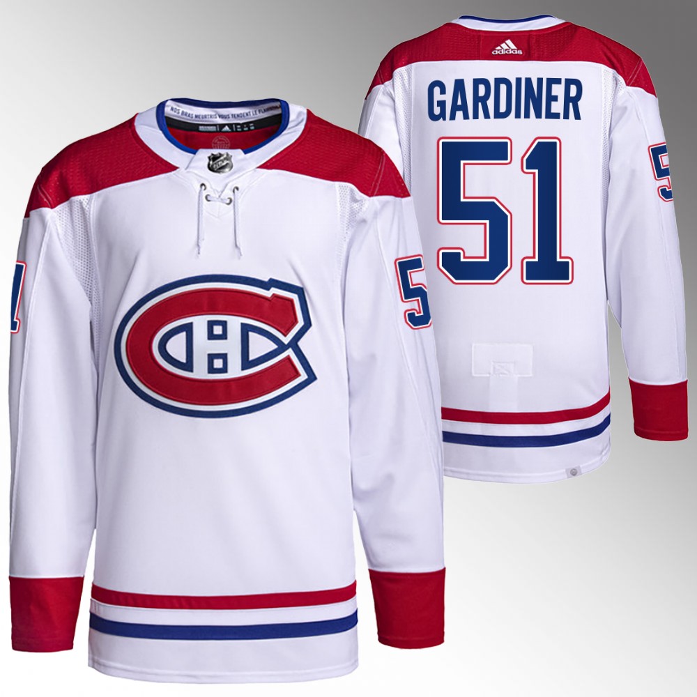 Jake Gardiner Carolina Hurricanes White Authentic Pro Away PrimeGreen Jersey