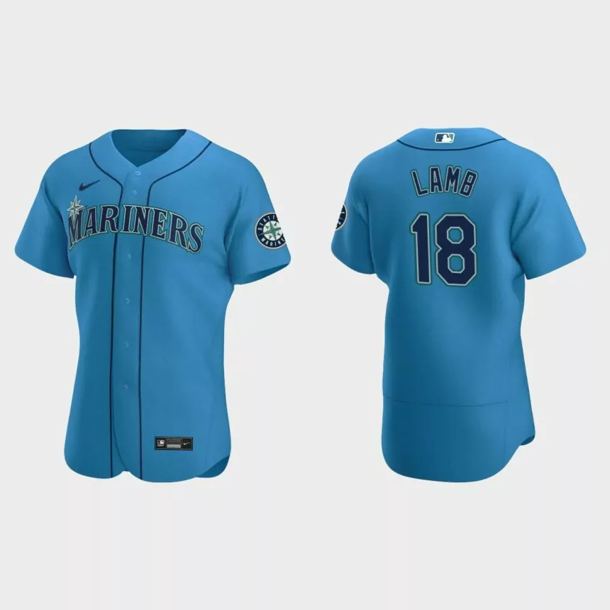 Jake Lamb Seattle Mariners Authentic Alternate Jersey – Royal