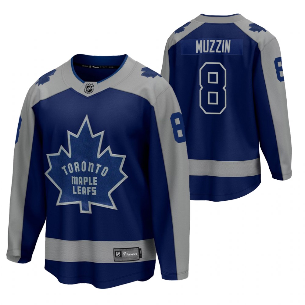 Jake Muzzin Maple Leafs 2021 Special Edition Blue Jersey