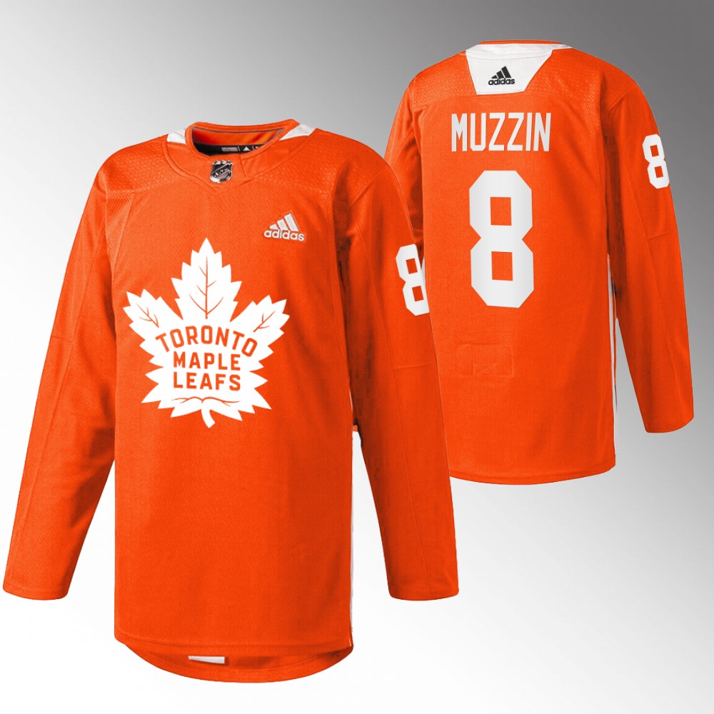 Jake Muzzin Maple Leafs Every Child Matters Jersey Orange Warmup