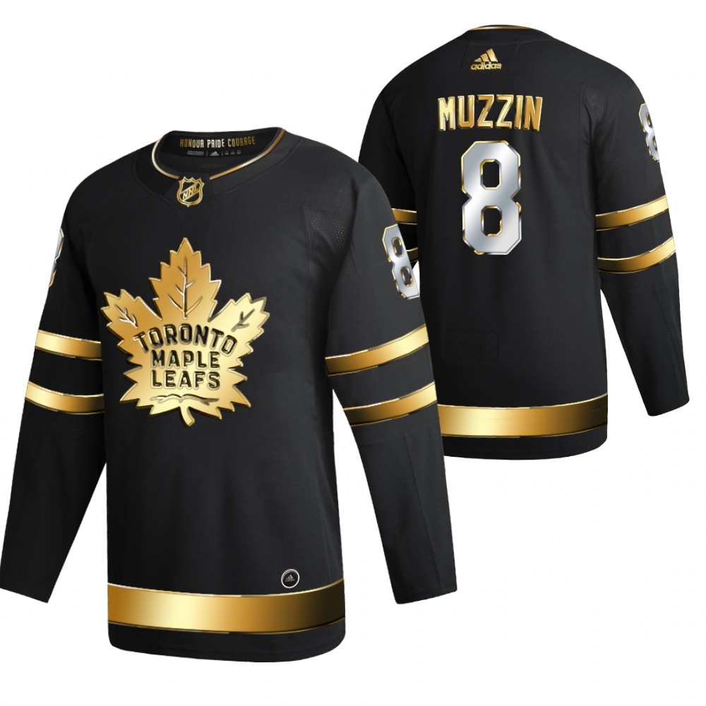Jake Muzzin Toronto Maple Leafs Black 2021 Golden Edition Jersey Limited Authentic