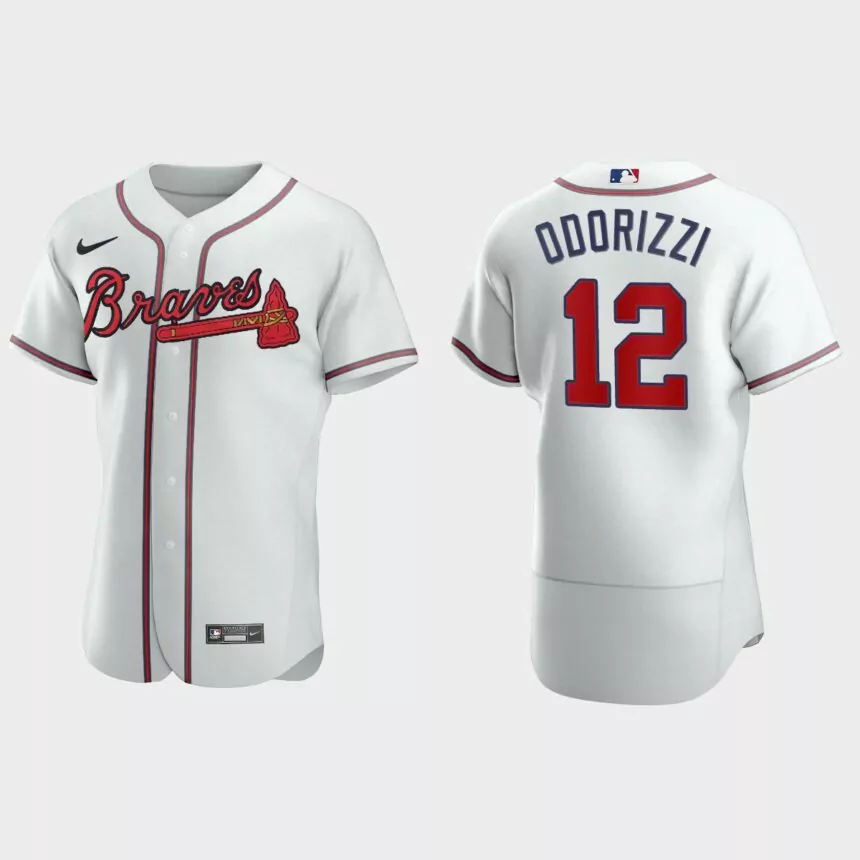 Jake Odorizzi Atlanta Braves Authentic Home Jersey – White
