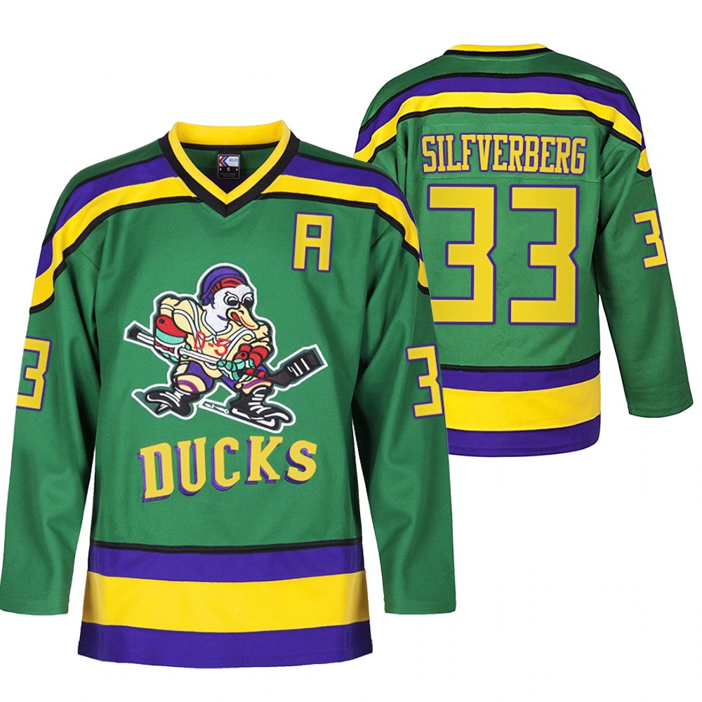 Jakob Silfverberg Anaheim Ducks Heritage Classic Green Limited Edition Jersey