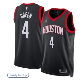 Jalen Green Houston Rockets Jordan Brand Unisex Swingman Jersey - Statement Edition - Black