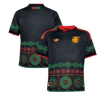 Jamaica National Team adidas Youth 2026 Replica Jersey - Black