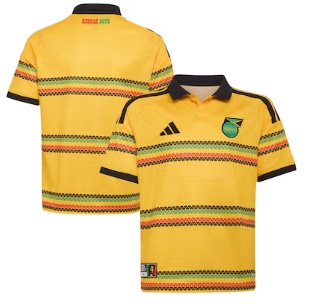 Jamaica National Team adidas Youth 2026 Replica Jersey - Yellow
