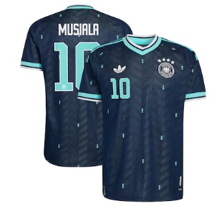 Jamal Musiala Germany National Team adidas 2026 Away On-Field Authentic Jersey - Navy