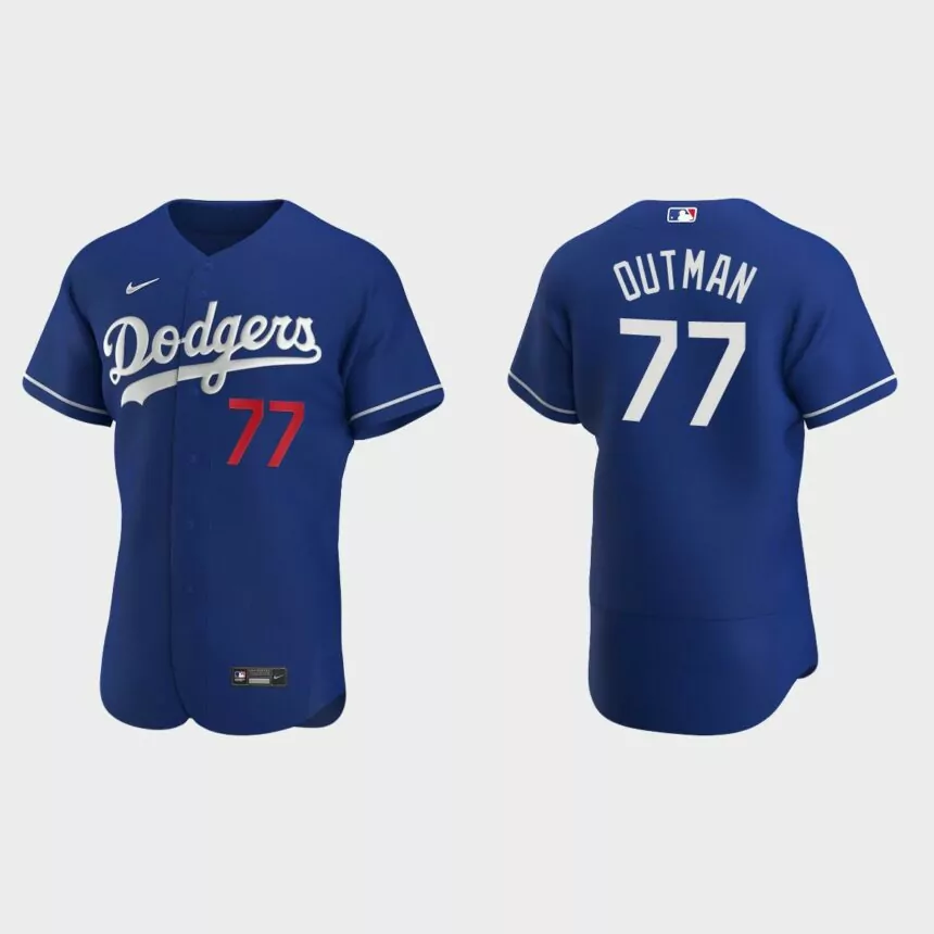 James Outman Los Angeles Dodgers Authentic Alternate Jersey – Royal