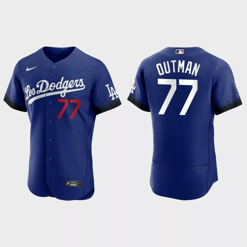 James Outman Los Angeles Dodgers City Connect Authentic Jersey – Royal